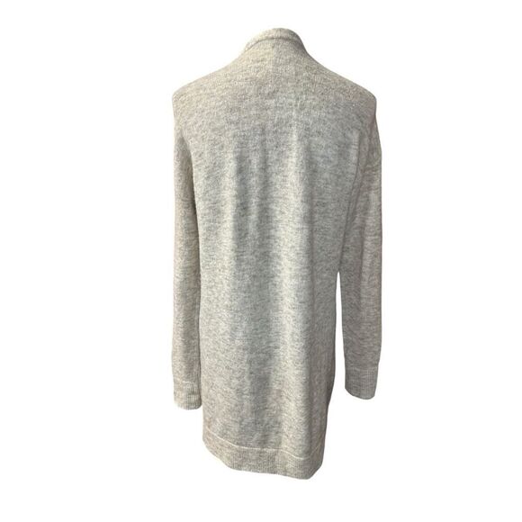 Aritzia Wilfred Free Aronson Alpaca Wool Blend Oatmeal Color Cardigan sz Small - Picture 6 of 10